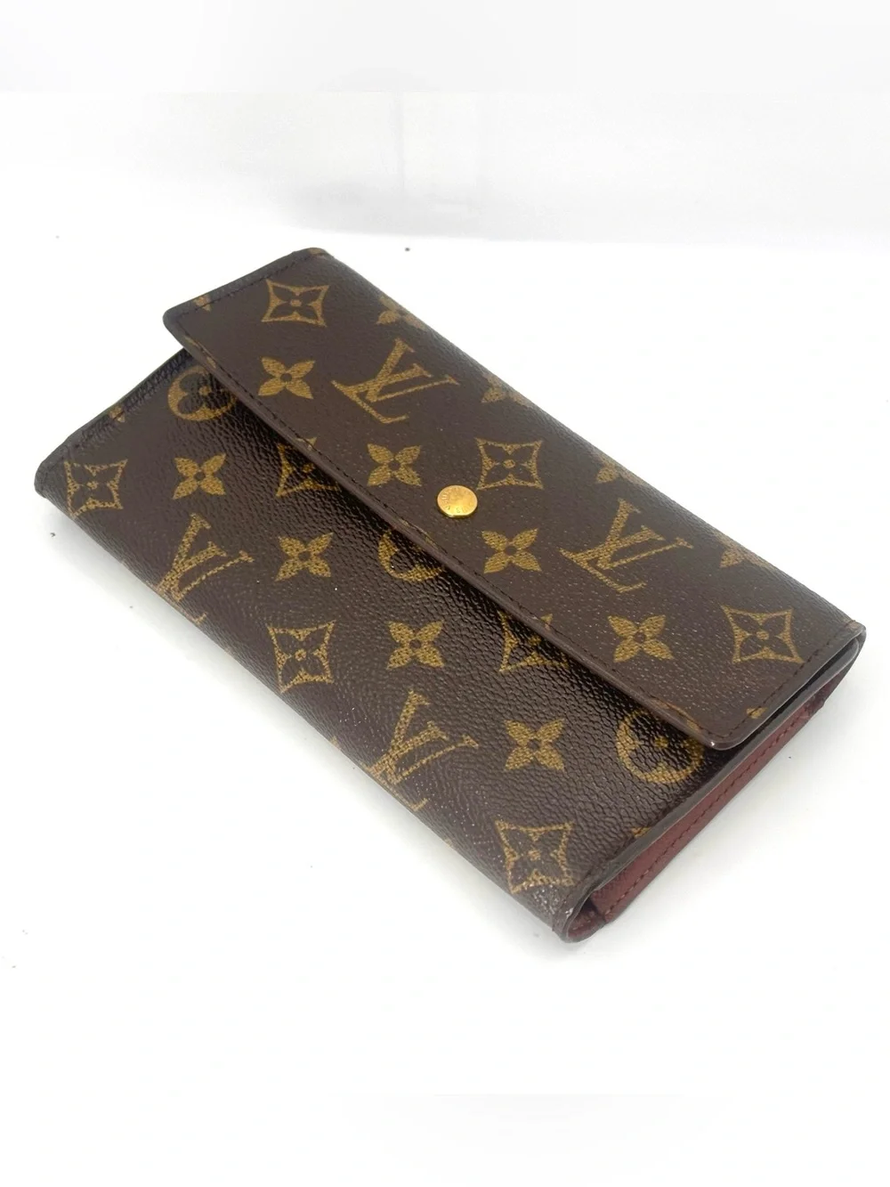 Louis Vuitton Brown Monogram Canvas Continental Wallet
